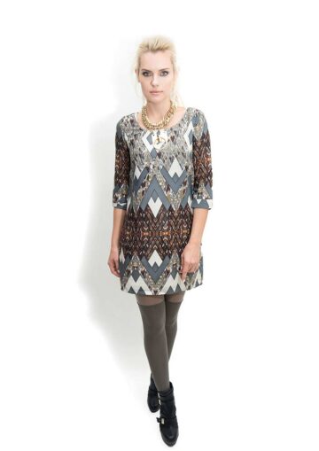 Net Expectations Off-the-Shoulder Dress